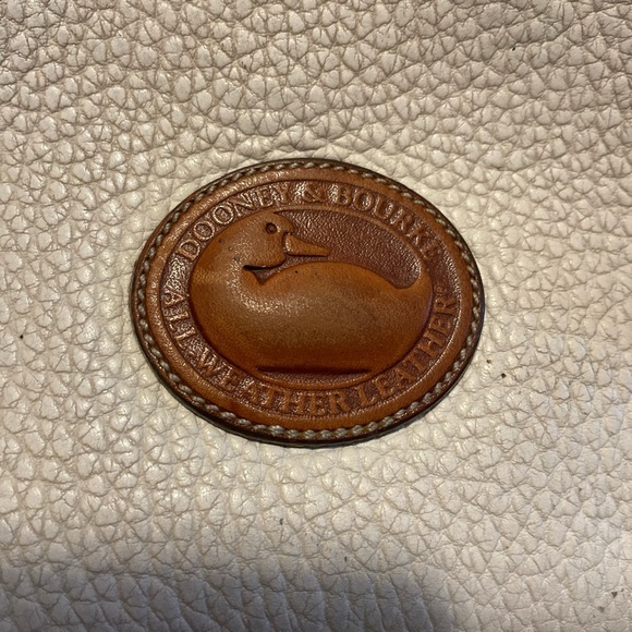 Dooney & Bourke White Leather Crossbody Bag - Picture 7 of 9